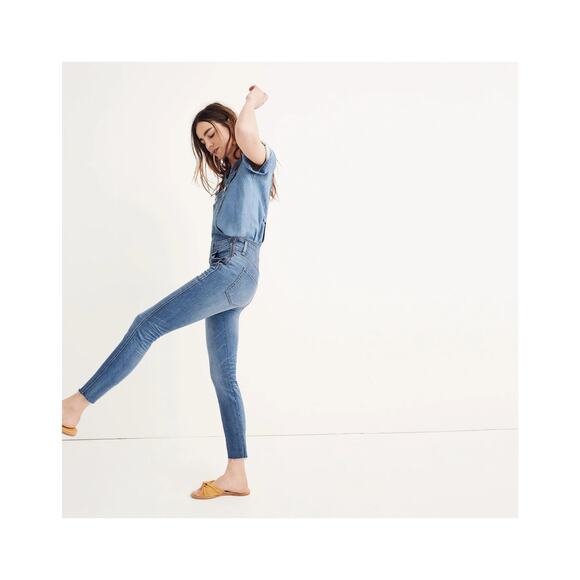 Madewell Skinny Denim Overalls xs - Picture 11 of 11